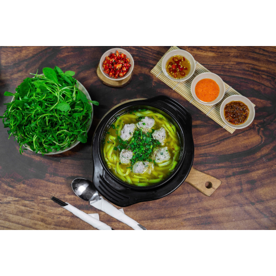 Bánh canh cá thác lác tươi